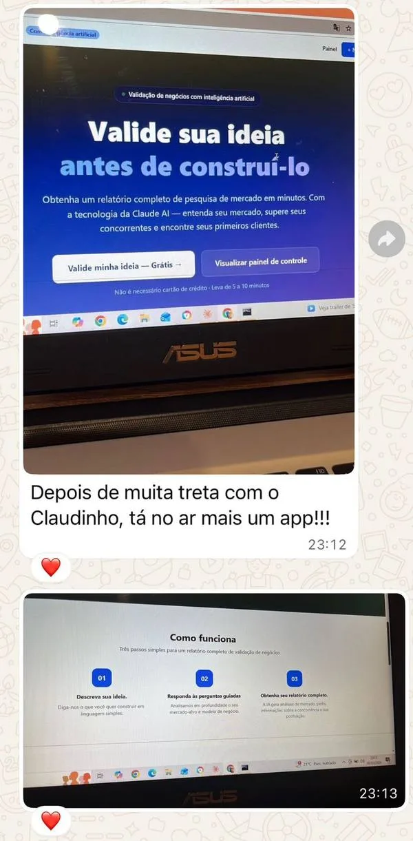 Lari usando IA em projetos